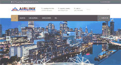 Desktop Screenshot of airlinx.com.au